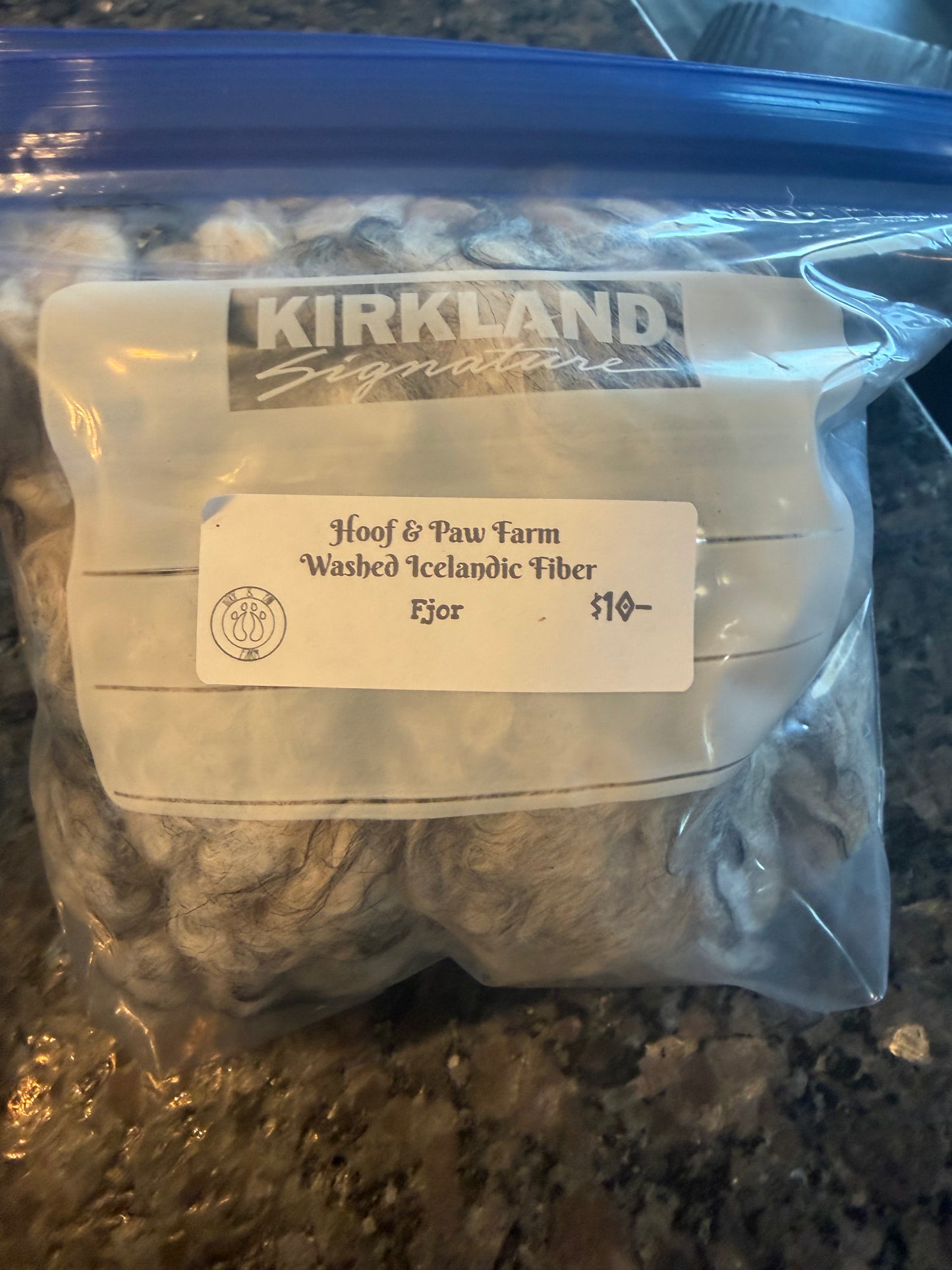 Washed Icelandic Fiber Fjor
