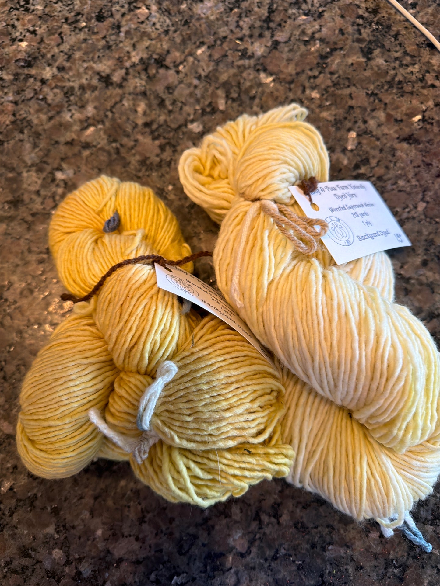 Worsted Superwash Merino (Backyard)