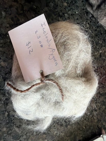 Icelandic/Pygora Roving