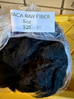 Clearance Fleece-Alpaca Black 10oz