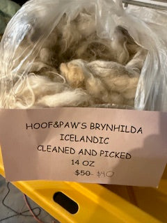 Clearance Fleece-Clean and picked Icelandic-Brynhilda-14oz