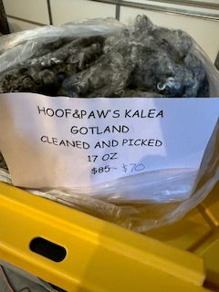 Clearance Fleece-Clean and picked Gotland fleece-Kahlia 17oz