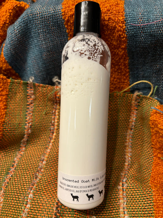 Goat Milk Lotion- Unscented  8 0z