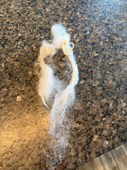 Washed Black Nose Valais Fiber