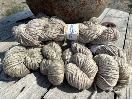 Natural Dyed Yarn Black Bean/Iron Dyed 109yds