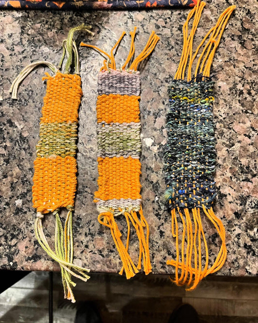 Hand Woven Bookmarks